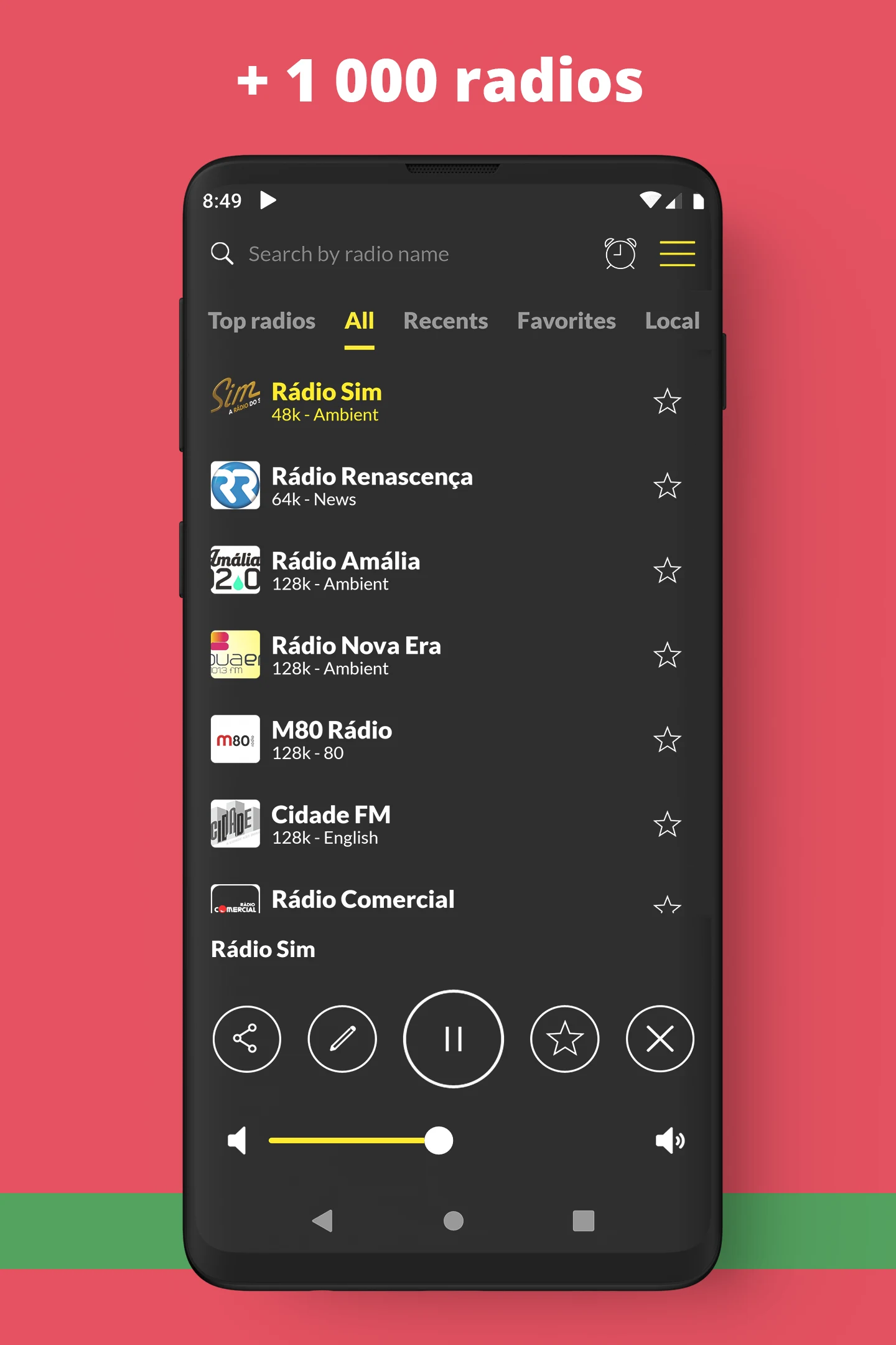 Radio Portugal FM online screenshot