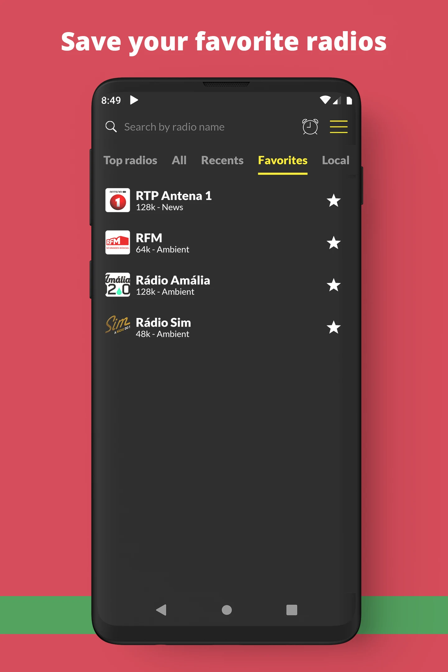 Radio Portugal FM online screenshot