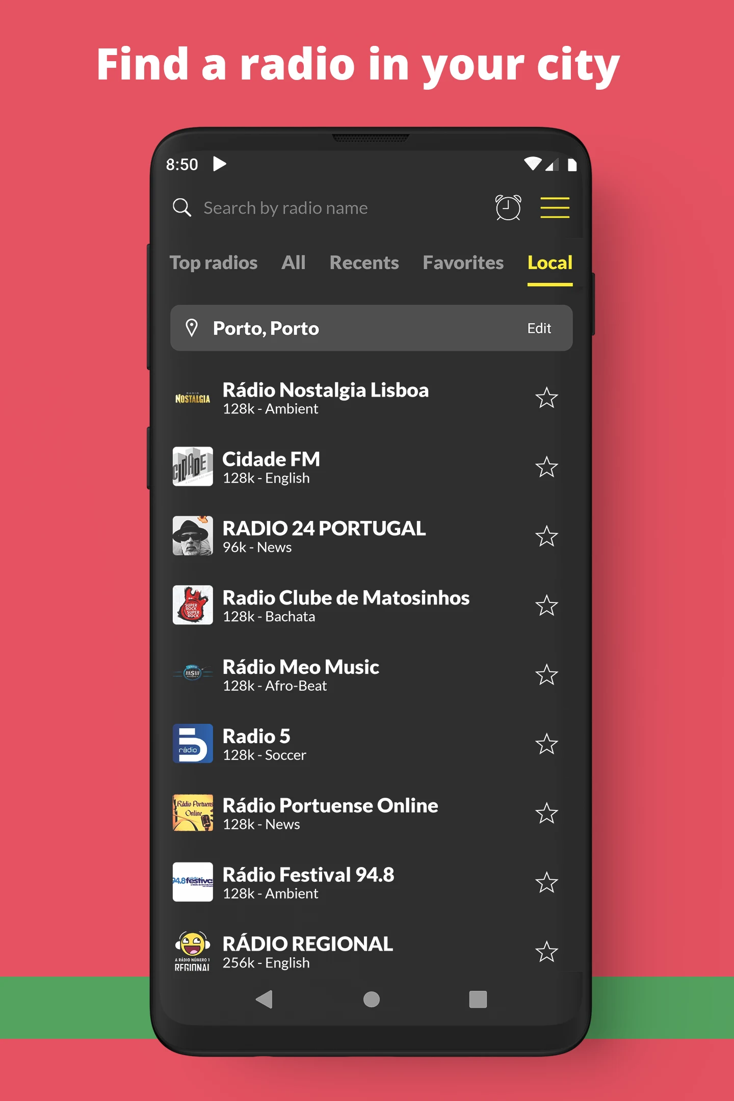 Radio Portugal FM online screenshot