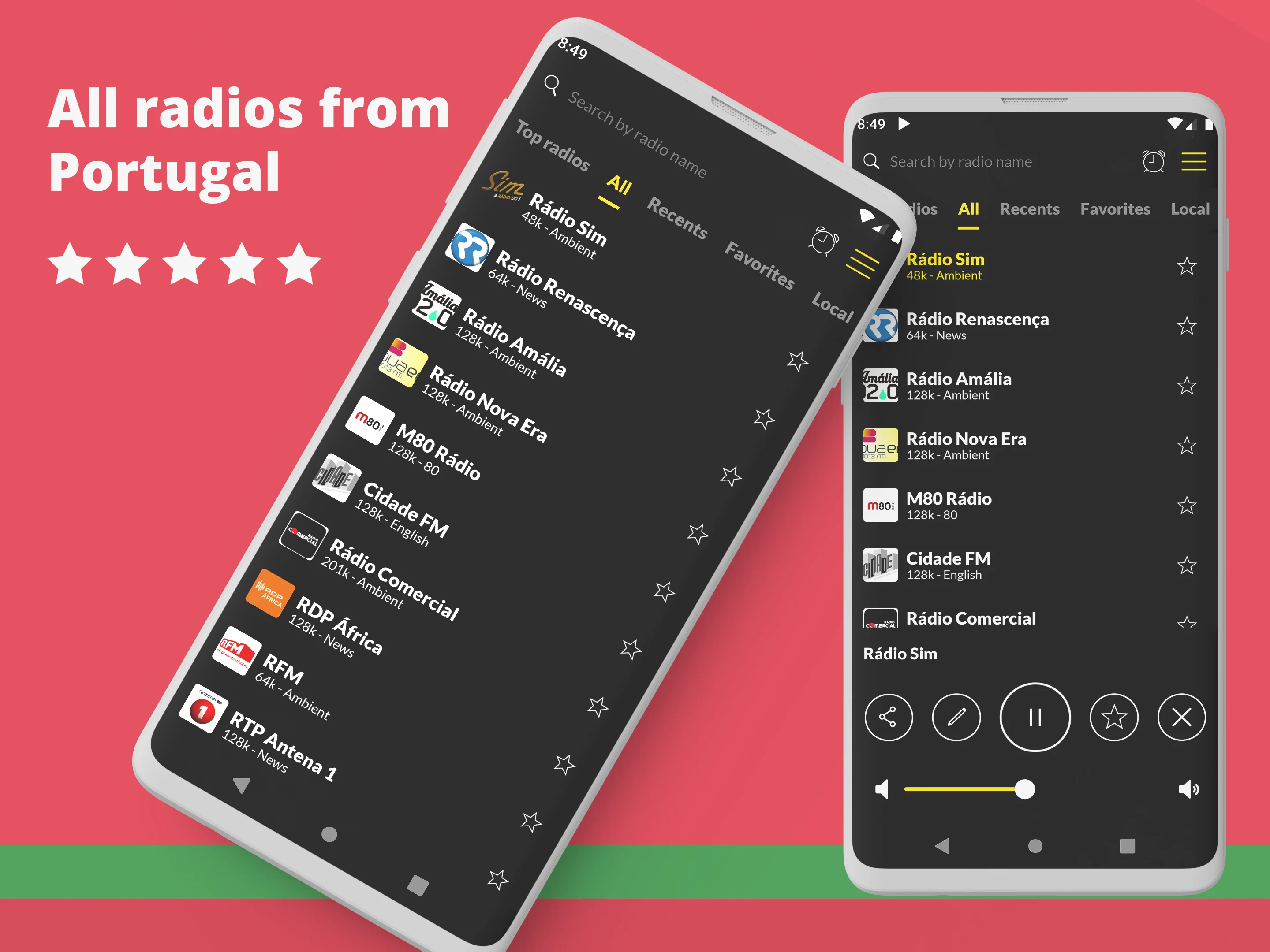 Radio Portugal FM online screenshot